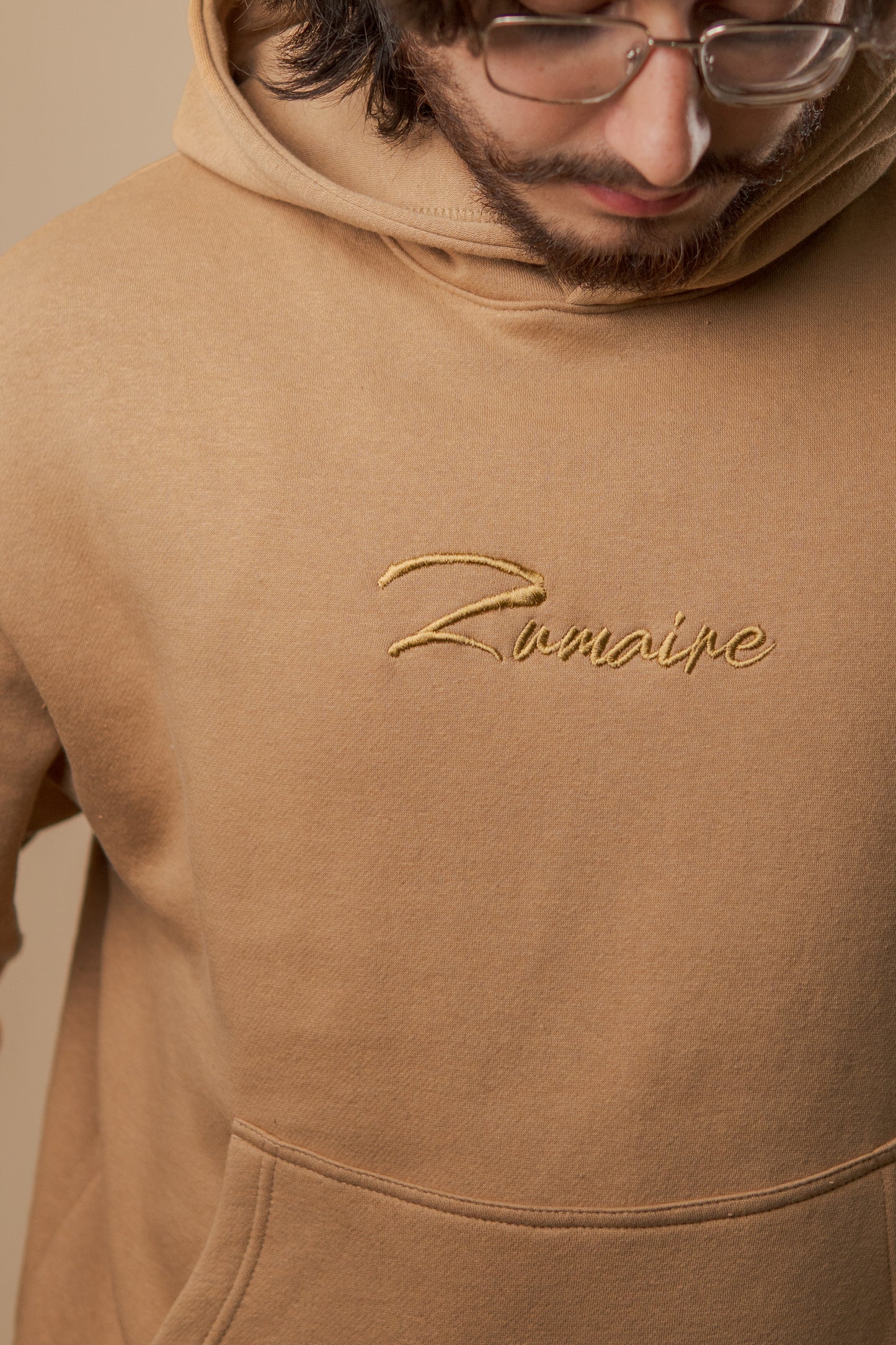Caramel Cloud Oversized Hoodie
