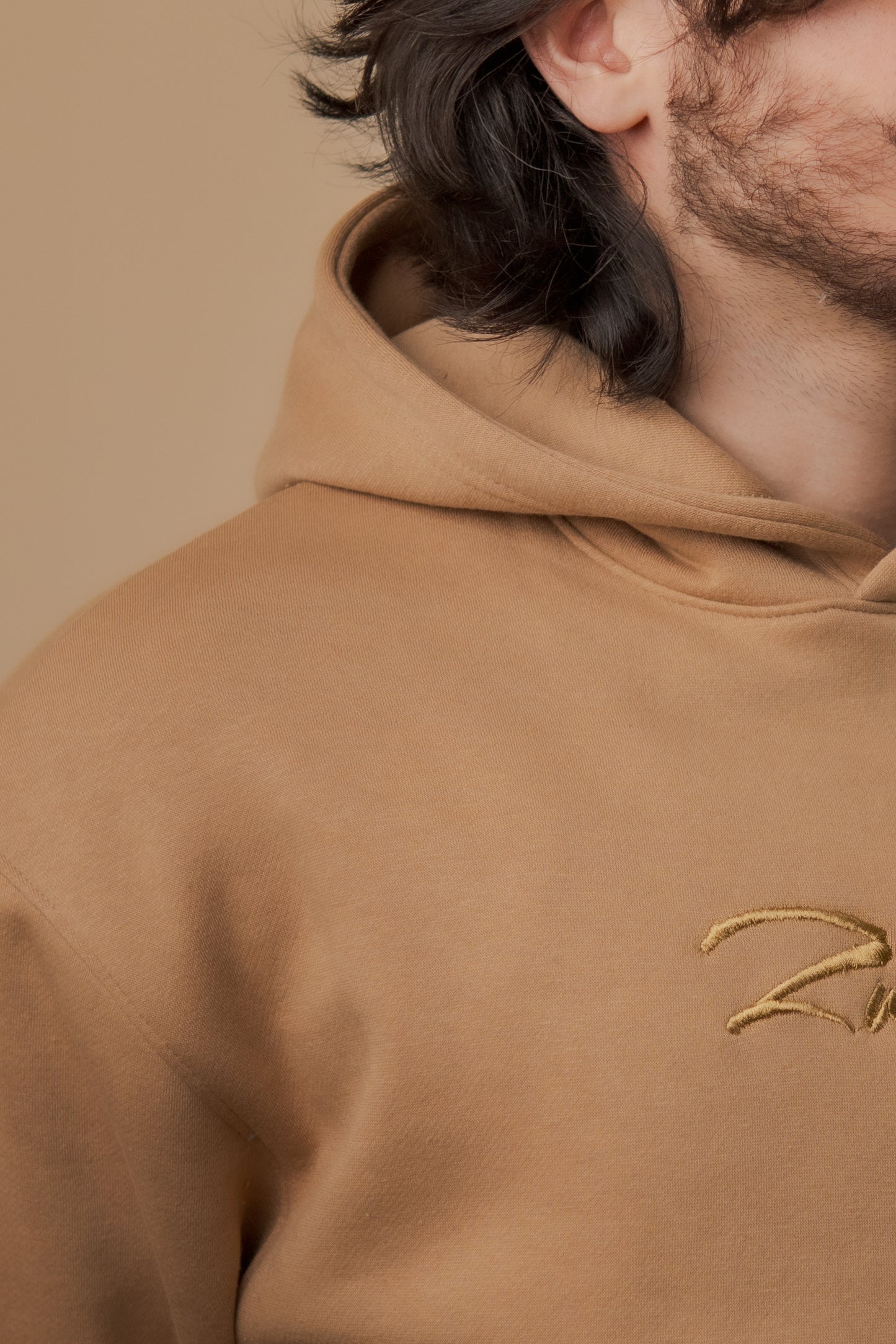 Caramel Cloud Oversized Hoodie