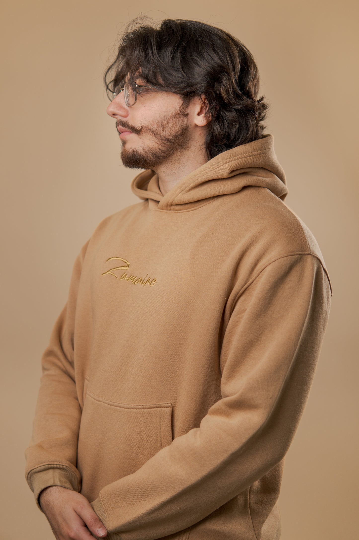 Caramel Cloud Oversized Hoodie