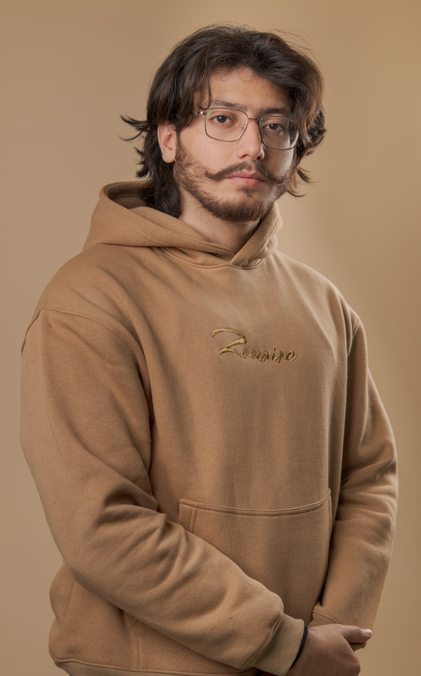 Caramel Cloud Oversized Hoodie
