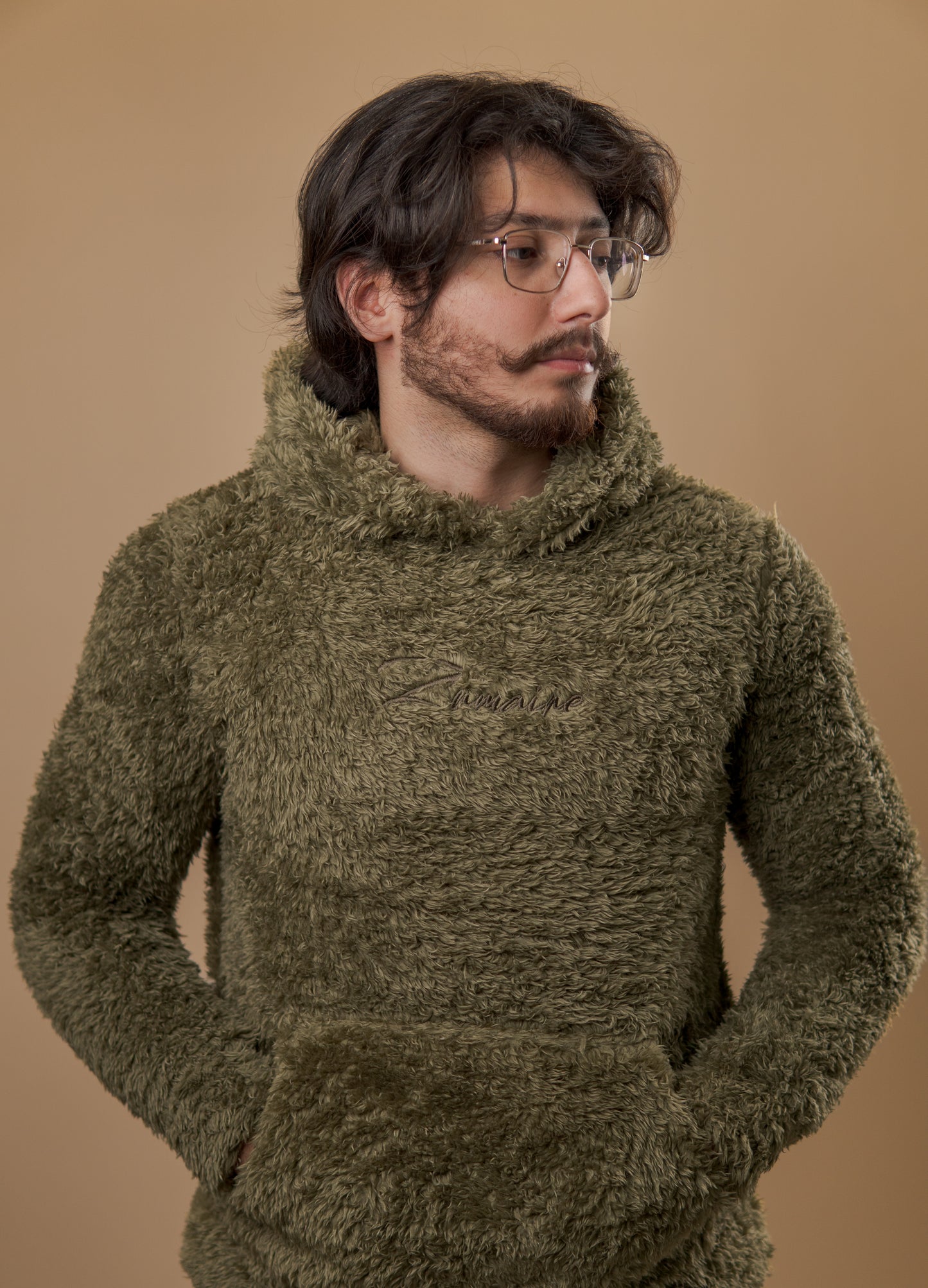 Forest Glow Fur Hoodie