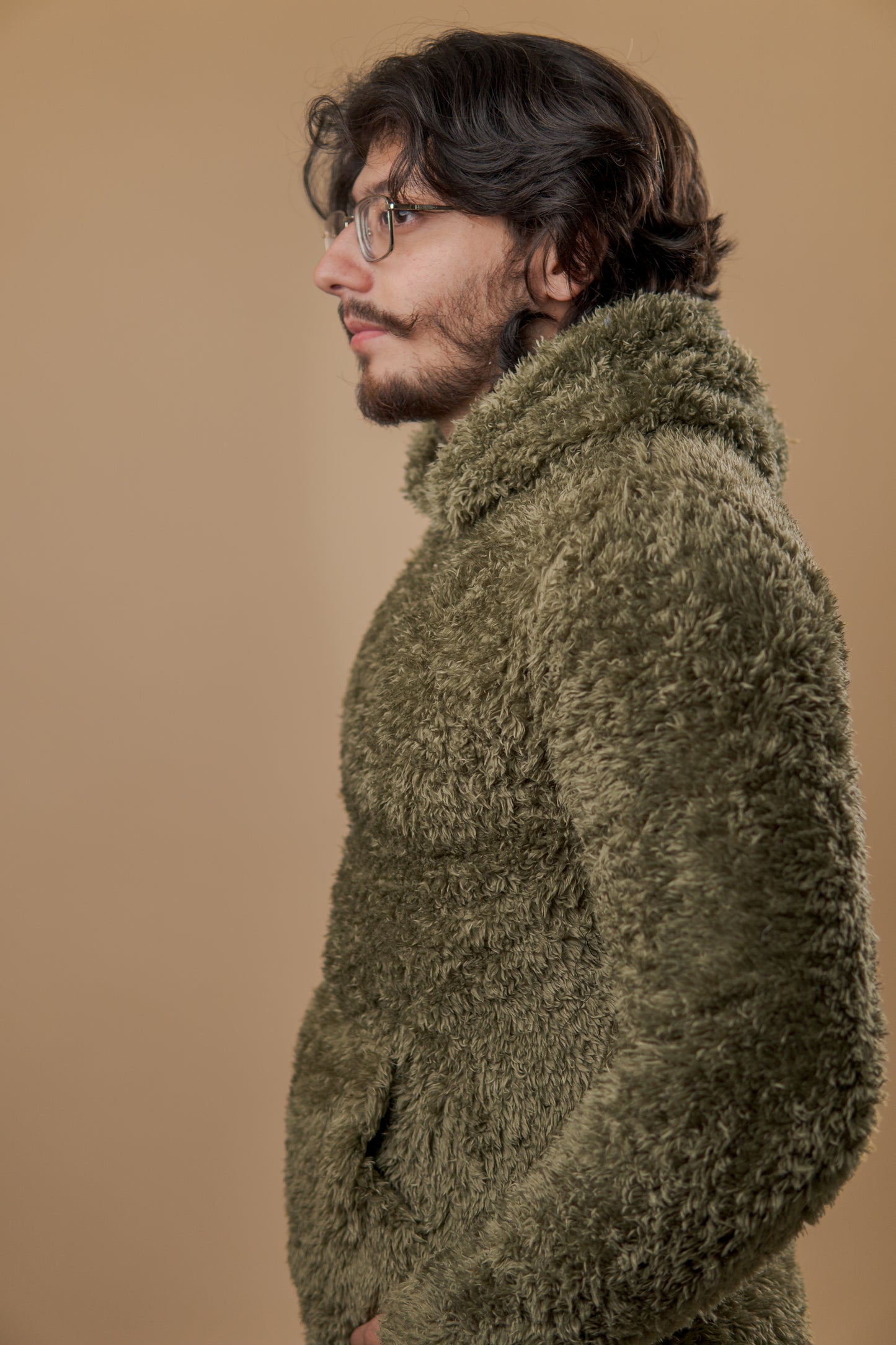 Forest Glow Fur Hoodie