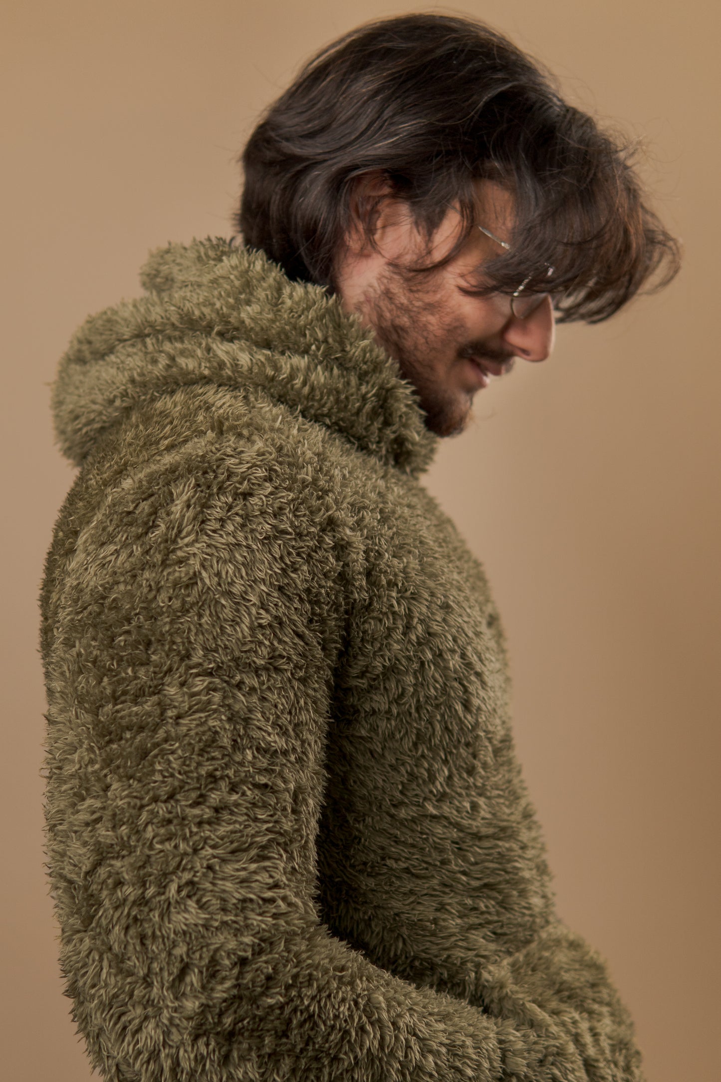 Forest Glow Fur Hoodie