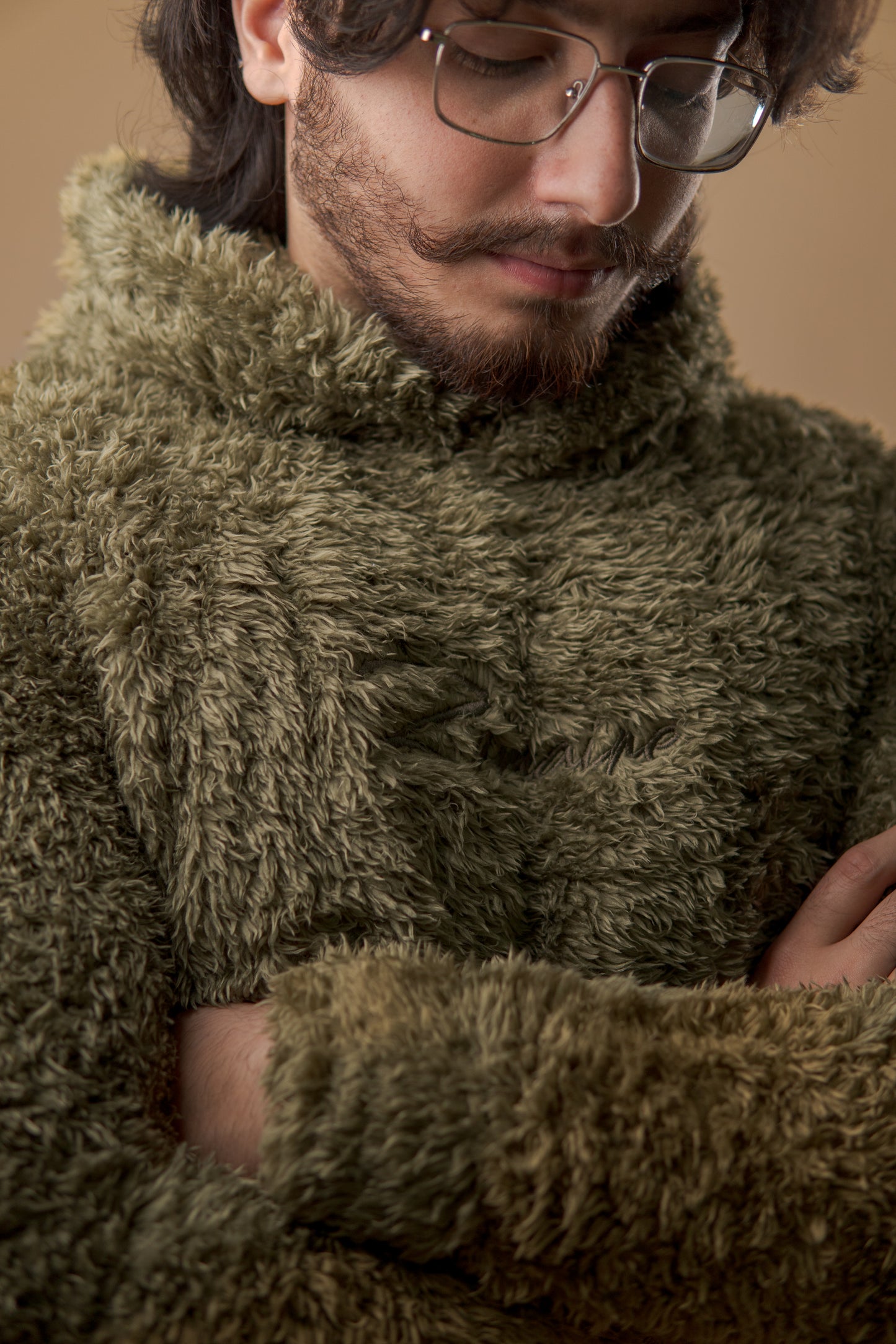 Forest Glow Fur Hoodie