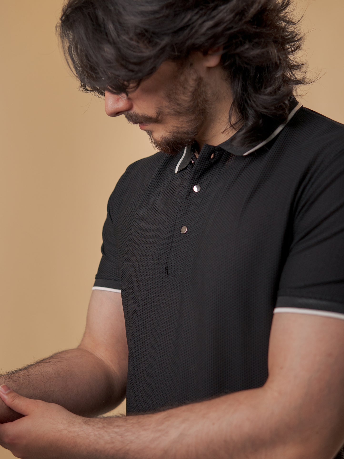 Luxury White Line AirKnit Classic Polo