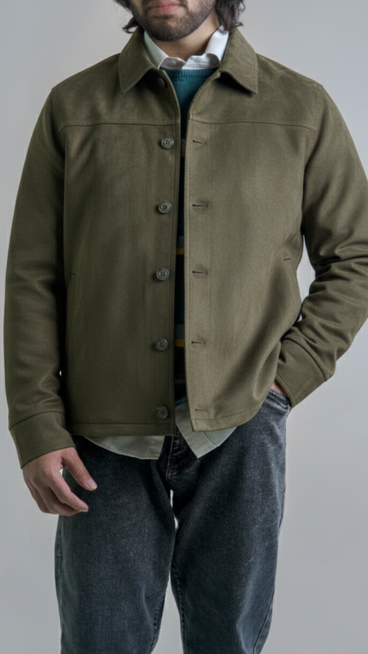 Heritage Suede Leather Jacket