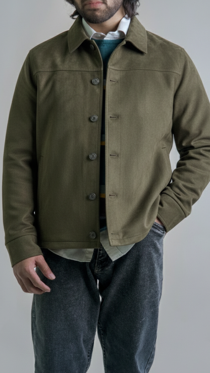 Heritage Suede Leather Jacket