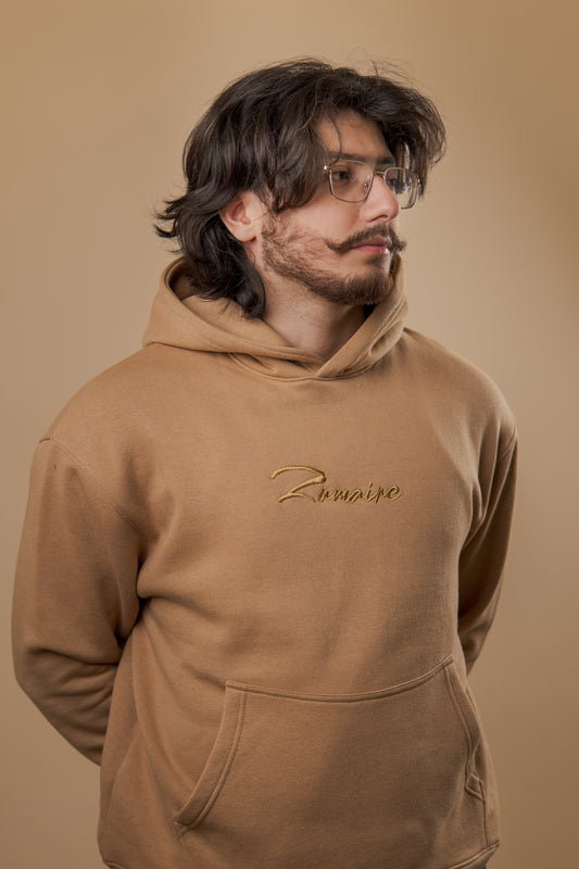 Caramel Cloud Oversized Hoodie