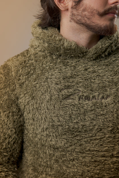 Forest Glow Fur Hoodie